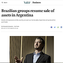 Brazilian groups resume sale of assets in Argentina